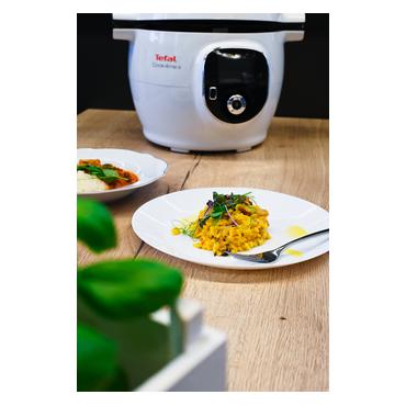 Tefal CY851130 multi komfur 6 L Krom, Hvid