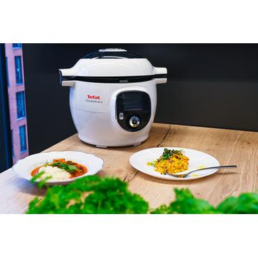 Tefal CY851130 multi komfur 6 L Krom, Hvid