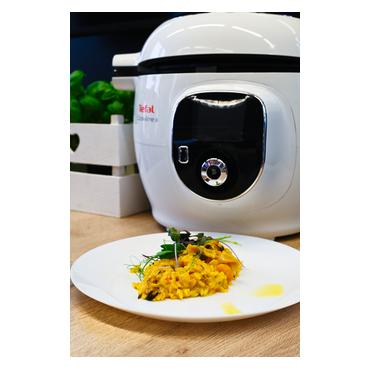 Tefal CY851130 multi komfur 6 L Krom, Hvid