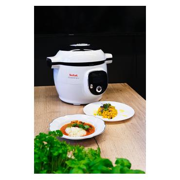 Tefal CY851130 multi komfur 6 L Krom, Hvid