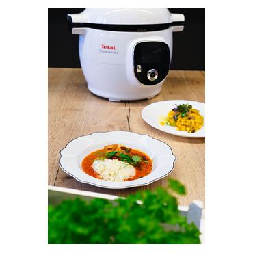 Tefal CY851130 multi komfur 6 L Krom, Hvid