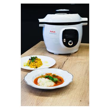Tefal CY851130 multi komfur 6 L Krom, Hvid