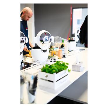 Tefal CY851130 multi komfur 6 L Krom, Hvid