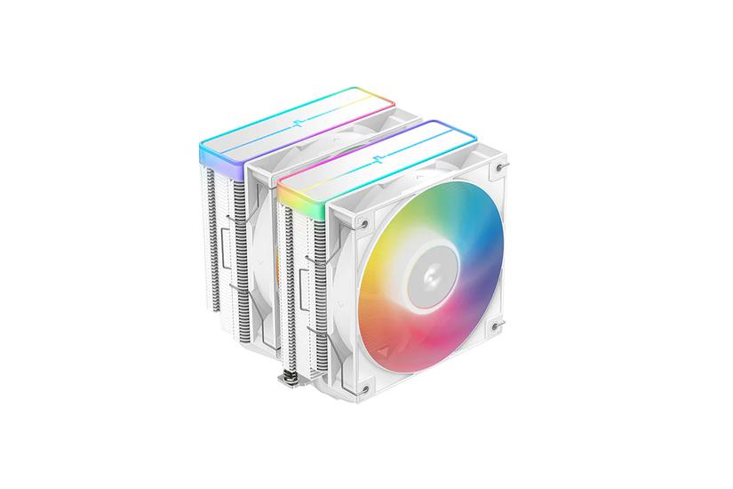 DeepCool AG620 WH ARGB V2 Chipset, Bundkort Luftkøler 12 cm Hvid 1 stk