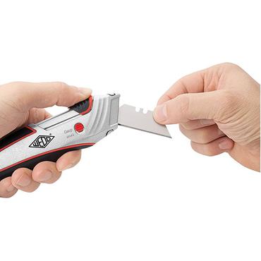 Wedo 78 845 Sort, Sølv Fast klingekniv