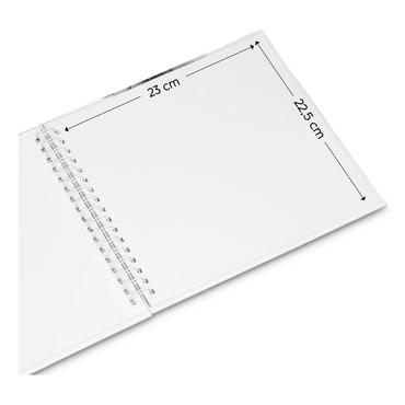 Hama Fine Art fotoalbum og arkbeskyttelse Salvie 100 ark 10 x 15 cm Spiral indbinding