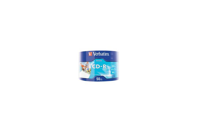 Verbatim Datalife Cd R X 50 700 Mb Lagringsmedie