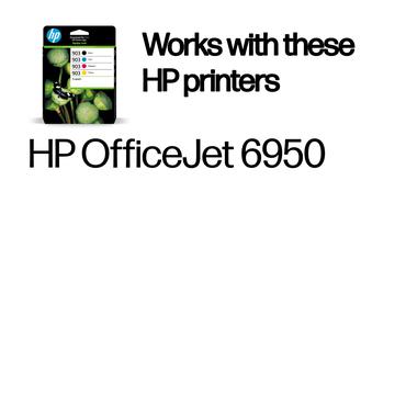HP 903 - 4-pack - svart, gul, cyan, magenta - original - bl&auml;ckpatron