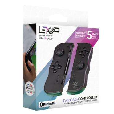 Lexip JVASWI00106 spil-controller Sort Bluetooth Gamepad Analog/digital Nintendo Switch, Nintendo Switch OLED