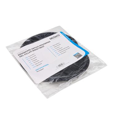 DELTACO OFFICE mustablett med handledskudde