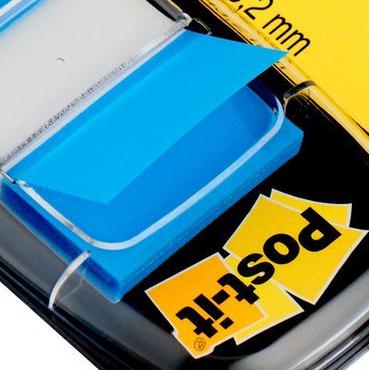 3M I680-2 selvklæbende etiket Rektandel Aftagelig Blå 50 stk