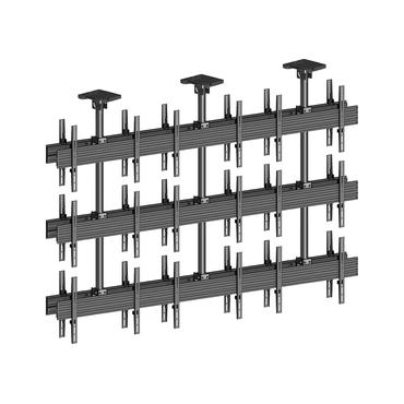 Multibrackets M Ceiling Mount Pro MBC3X3U2 monteringssats - för 18 LCD-bildskärmar - svart
