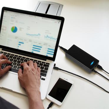 LogiLink PA0272 strømadapter og vekselret Indendørs 112 W Sort