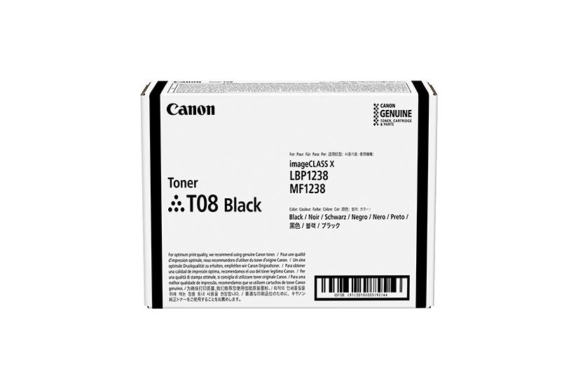 Canon T08 - svart - original - tonerkassett
