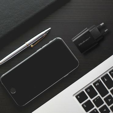 Qoltec strømforsyningsadapter - superhurtig, 5-12 V, 1,67 A - 24 pin USB-C - 20 Watt