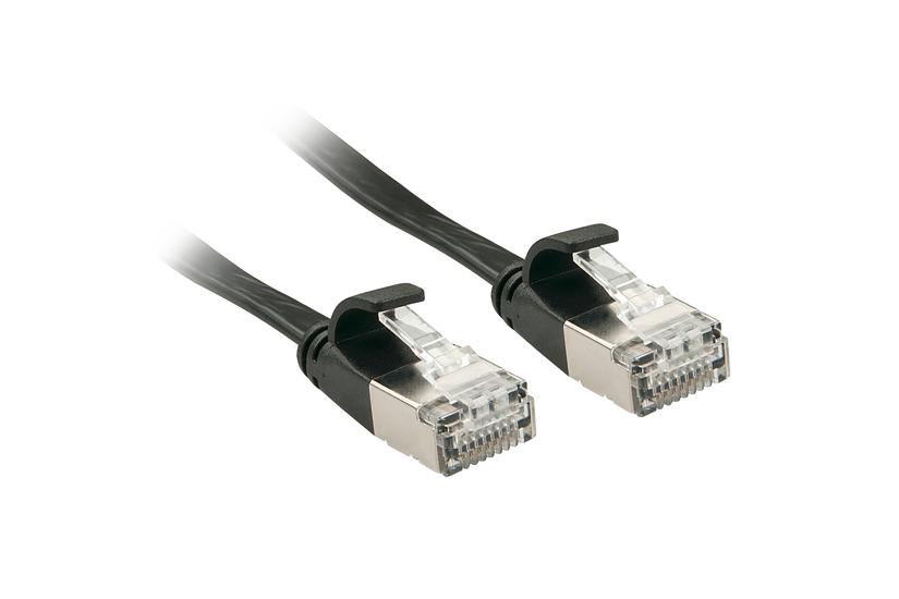 Lindy 47482 netv&aelig;rkskabel Sort 2 m Cat6a U/FTP (STP)