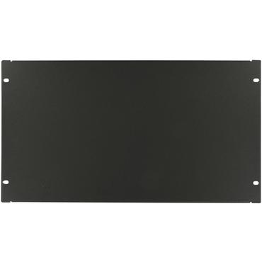6U 19" SCREW TYPE BLANK PANEL