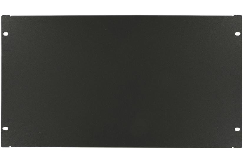 6U 19" SCREW TYPE BLANK PANEL