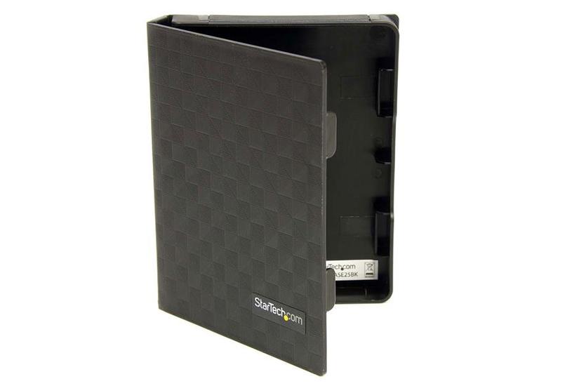 StarTech.com 2.5in Anti-Static Hard Drive Protector Case - Black (3pk) - 2.5 HDD protector black - 2.5 HDD protector (HDDCASE25BK) - skyddsfodral till h&aring;rddisk