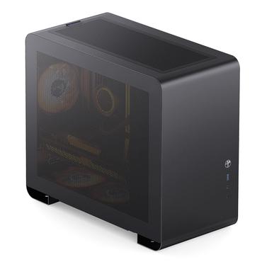 Jonsbo U4 Mini Mesh Micro-ATX-Gehäuse - schwarz