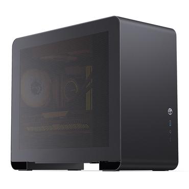 Jonsbo U4 Mini Mesh Micro-ATX-Gehäuse - schwarz