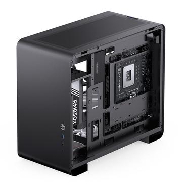 Jonsbo U4 Mini Mesh Micro-ATX-Gehäuse - schwarz
