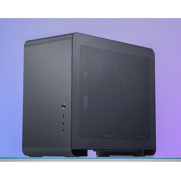 Jonsbo U4 Mini Mesh Micro-ATX-Gehäuse - schwarz
