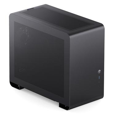 Jonsbo U4 Mini Mesh Micro-ATX-Gehäuse - schwarz