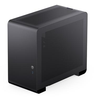 Jonsbo U4 Mini Mesh Micro-ATX-Gehäuse - schwarz