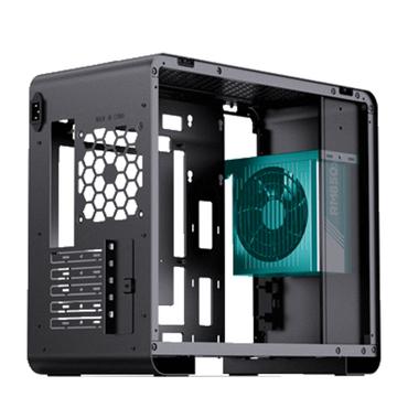Jonsbo U4 Mini Mesh Micro-ATX-Gehäuse - schwarz