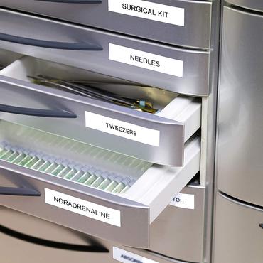 DYMO S0720530 Sort Selvklæbende printeretiket