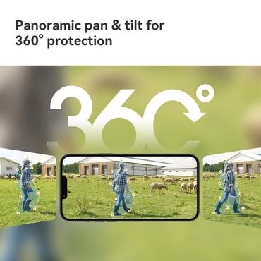 Imou AOV PT 5MP Tårn IP-sikkerhedskamera Udendørs 2880 x 1620 pixel Væg