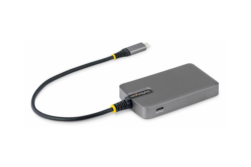 Startech.com 5g4ac Usb C Hub Interface Hub Usb 3.2 Gen 1 3.1 Gen 1 Type C 5000 Mbit/s Grå