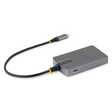 StarTech.com 5G4AC-USB-C-HUB interface hub USB 3.2 Gen 1 (3.1 Gen 1) Type-C 5000 Mbit/s Grå