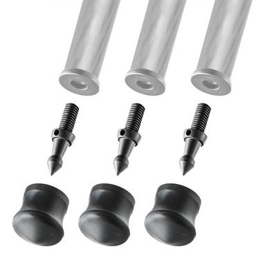 GITZO Spydfod sÃ¦t Ã¡ 3 stk Gummi 38mm GSF38S