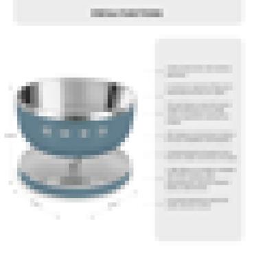 Smeg Küchenwaage Collezione Storm-Blue