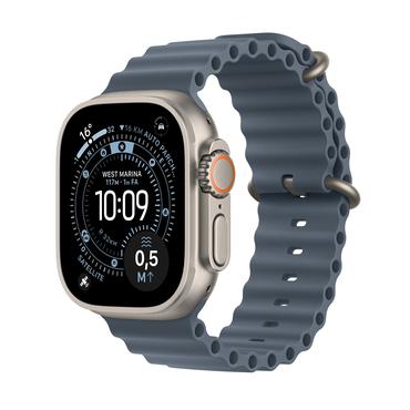 Apple Watch Ultra 3 OLED 49 mm Digital 422 x 514 pixel Berøringsskærm 5G Titanium Wi-Fi GPS (satellit)