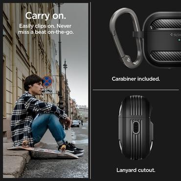 Spigen Rugged Armor - taske til trådløse øretelefoner