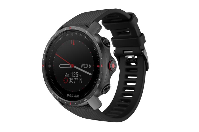 Polar Grit X Pro 3,05 cm (1.2") MIP 47 mm Digital 240 x 240 pixel Berøringsskærm Sort GPS (satellit)