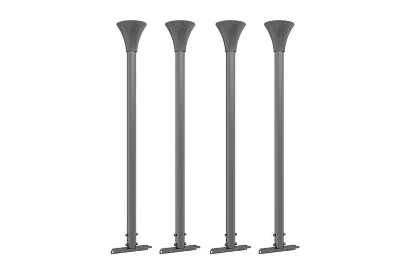 Multibrackets M Pro Series komponenter til montering - for indelukke - kit - sort