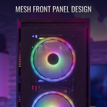 Aerocool Graphite-G-BK-v2 Midi Tower Sort