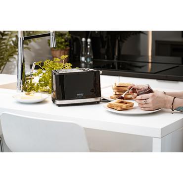 Camry Premium CR 3218 br&oslash;drister 6 2 skive(r) 900 W Sort, S&oslash;lv