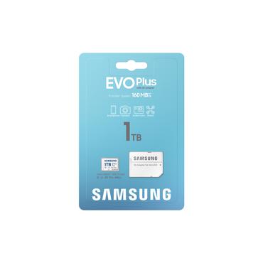 Samsung EVO Plus MB-MC1T0SA - flash-minneskort - 1 TB - mikroSDXC UHS-I