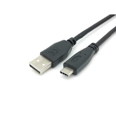 Equip 128885 USB-kabel USB 2.0 2 m USB A USB C Sort