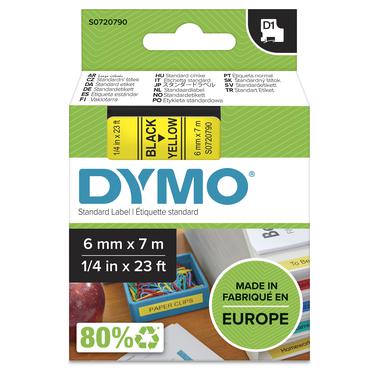 DYMO D1 - mærkattape - 1 kassette(r) - Rulle (0,6 cm x 7 m)