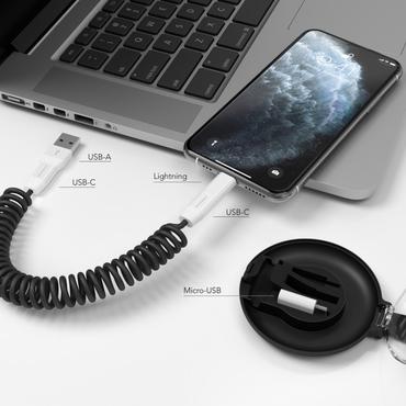 Vonm&auml;hlen allroundo c USB-kabel USB 2.0 0,75 m USB C Sort
