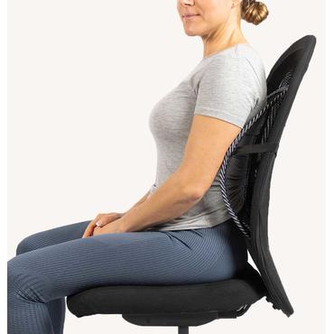 Swedish Posture 0329B0 stoleryglæn Sort