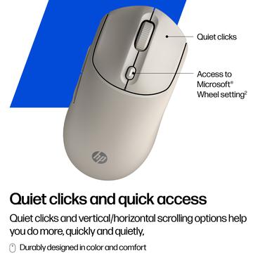 HP 400 Quiet Maple Wireless Mouse