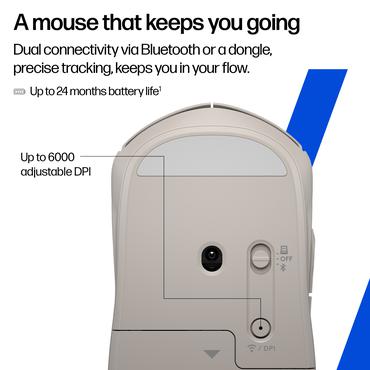 HP 400 Quiet Maple Wireless Mouse