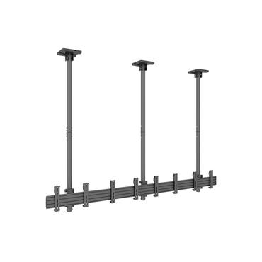 Multibrackets M Pro Series MBC4X1U monteringssats - en sida - f&ouml;r 4 LCD-bildsk&auml;rmar - svart